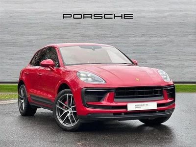 Red Used 2023 Porsche Macan S SUV | £52,450 (Super price)