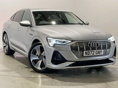 Used Audi e-tron S-Line 300 kW (408 HP) 2022 Silver SUV