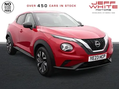Used Nissan Juke Acenta 114 HP (83 kW) 2023 Red SUV