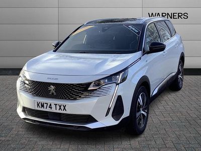 White Used 2024 Peugeot 5008 GT MPV | £26,495 (A bit pricey)