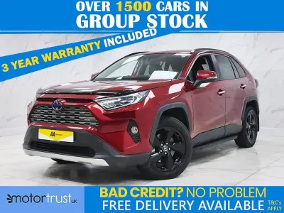 Käytetty Toyota RAV4 222 HP (163 kW) 2019 Punainen Katumaasturi