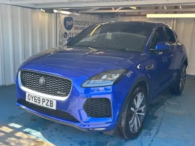 Used Jaguar E-Pace R-Dynamic 241 HP (177 kW) 2019 Blue SUV