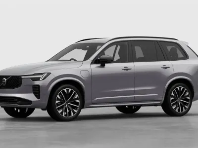 New Volvo XC90 Plus 2026 Aurora silver SUV