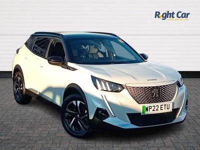 White Used 2022 Peugeot e-2008 GTi SUV | £13,999 (Fair price)