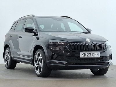 Used Skoda Karoq SportLine 150 HP (110 kW) 2023 Black SUV