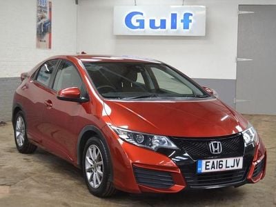 Used Honda Civic S 2016 Red Hatchback