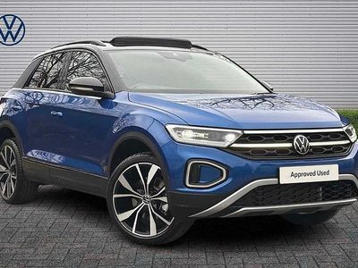 Used VW T-Roc Design 2026 Petrol blue SUV