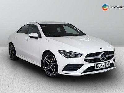 Used Mercedes CLA180 AMG line 2019 White Sedan