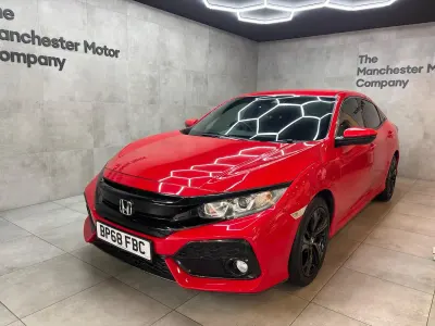 Used Honda Civic SR 126 HP (92 kW) 2018 Red Hatchback