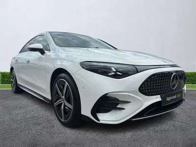 Käytetty Mercedes CLA 250+ AMG line 200 kW (272 HP) 2025 Valkoinen Sedan
