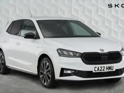 Used Skoda Fabia Monte Carlo 108 HP (79 kW) 2022 White Hatchback