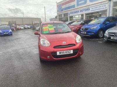 Used Nissan Micra Acenta 2011 Red Hatchback