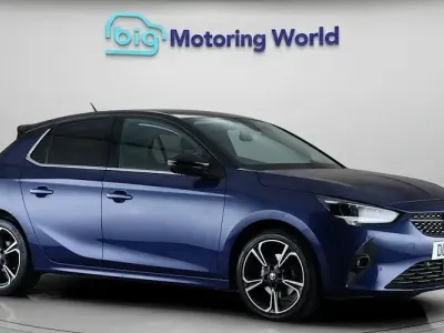 Used Vauxhall Corsa Elite 101 HP (74 kW) 2021 Blue Hatchback