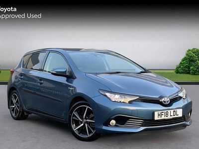 Used Toyota Auris Hybrid Design 136 HP (100 kW) 2017 Denim blue Hatchback