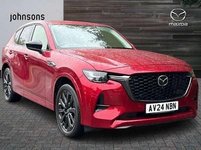 Red Used 2024 Mazda CX-60 Homura-Line SUV | £28,456 (Fair price)