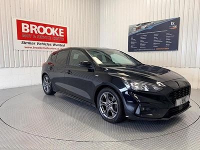 Used Ford Focus ST-Line 125 HP (91 kW) 2019 Black Hatchback