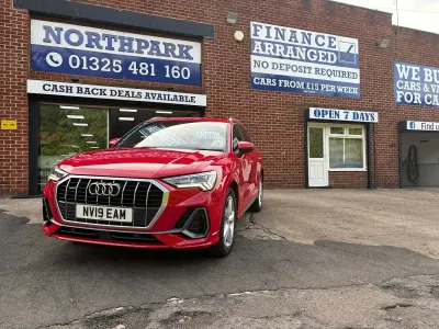 Used Audi Q3 S-Line 190 HP (139 kW) 2019 Red SUV