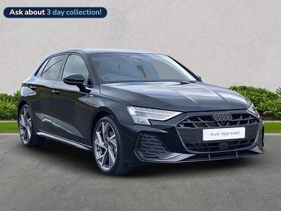 Used Audi A3 Black Edition 147 HP (108 kW) 2025 Black Hatchback