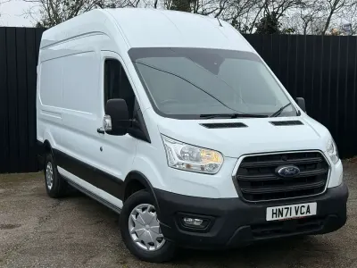 Used Ford Transit Trend 130 HP (95 kW) 2021 White Van
