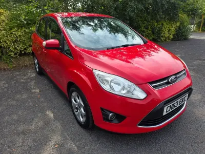 Used Ford C-MAX Zetec 2013 Red MPV