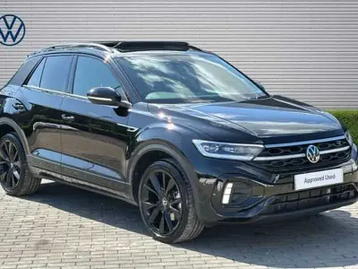 Begagnad VW T-Roc Black Edition 150 HK (110 kW) 2025 Svart SUV