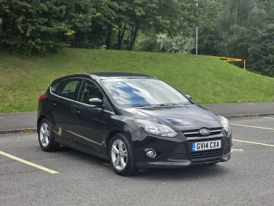 Used Ford Focus Zetec 2014 Black Hatchback