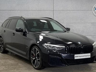 Used BMW 530 M Sport 282 HP (207 kW) 2021 Black Estate