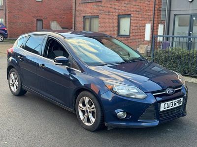 Used Ford Focus Zetec 2013 Blue Hatchback
