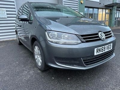 used VW Sharan DIESEL ESTATE 2.0 TDI SCR 150 SE Nav 5dr [Rear-view camera,Winter pack,Bluetooth Telephone preparation,Front and rear parking sensors,Bluetooth audio streaming,Coming/leaving home lighting function,Electrically adjustable and heated door