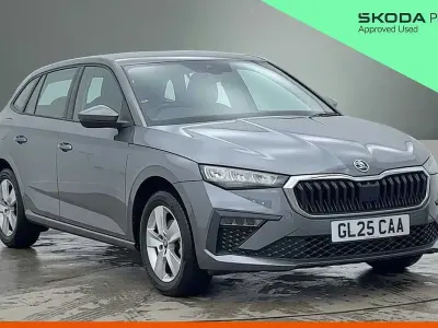 Used Skoda Scala SE 115 HP (84 kW) 2025 Graphite grey metallic Hatchback