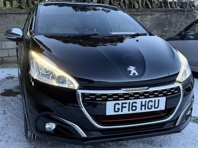 Black Used 2016 Peugeot 208 Prestige Hatchback | £5,249 (Fair price)