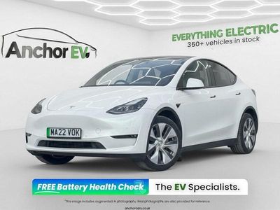 Used Tesla Model Y Long Range AWD 378 kW (514 HP) 2022 White SUV