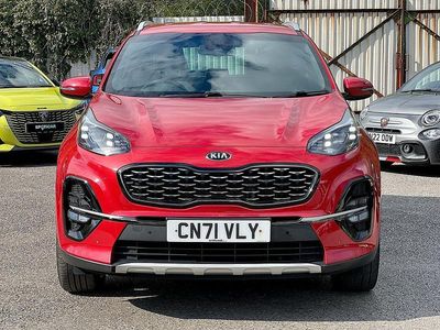 Begagnad Kia Sportage GT-Line 174 HK (127 kW) 2021 Röd SUV