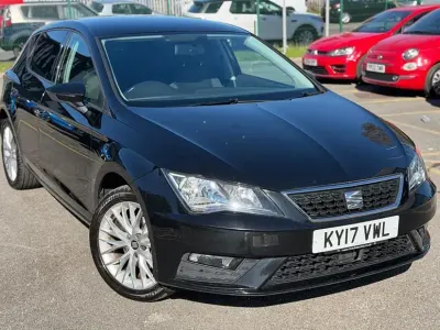 Begagnad Seat Leon SE Dynamic 110 HK (80 kW) 2017 Svart Halvkombi