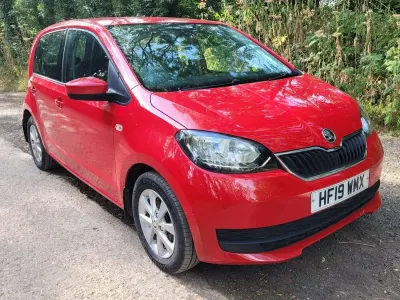 Used Skoda Citigo SE 60 HP (44 kW) 2019 Red Hatchback