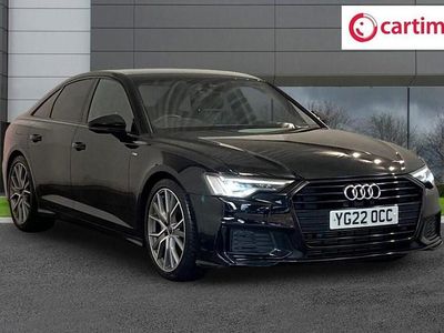 Begagnad Audi A6 Black Edition 204 HK (150 kW) 2022 Svart Sedan