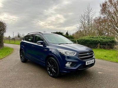 Begagnad Ford Kuga ST-Line X 150 HK (110 kW) 2018 Blå SUV
