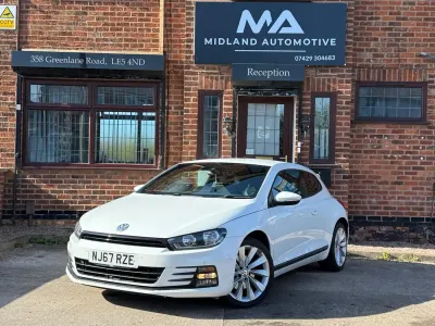 Used VW Scirocco GT 180 HP (132 kW) 2017 White Coupe