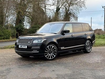 Black Used 2015 Land Rover Range Rover Autobiography SUV | £29,948 (Fair price)