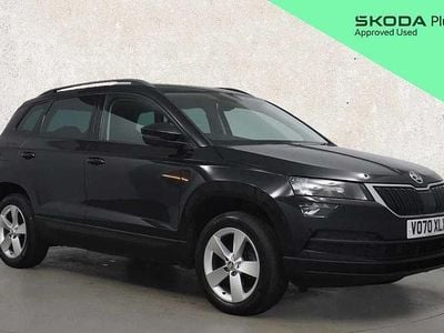 Black Used 2020 Skoda Karoq SE SUV | £18,304 (Fair price)