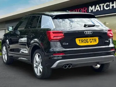 Used Audi Q2 S-Line 150 HP (110 kW) 2018 Black SUV
