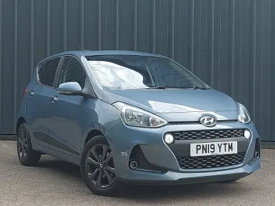 Used Hyundai i10 Premium SE 87 HP (63 kW) 2019 Blue Hatchback