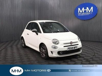 White Used 2019 Fiat 500 S Hatchback | £6,995 (Fair price)