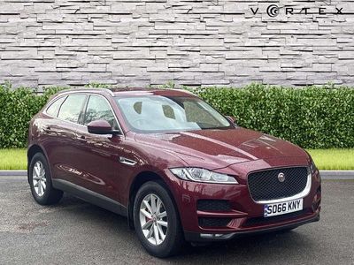 Used Jaguar F-Pace Prestige 180 HP (132 kW) 2016 Red SUV