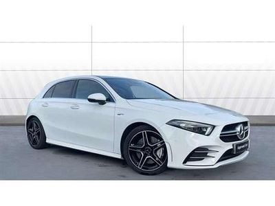 White Used 2019 Mercedes A35 AMG Premium Plus Hatchback | £27,849 (Fair price)
