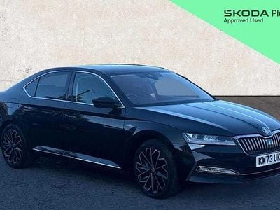 Black Used 2023 Skoda Superb LAURIN & KLEMENT Hatchback | £26,252 (Fair price)