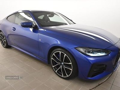 Blue Used 2021 BMW 420 M Sport Coupe | £25,645 (Expensive)