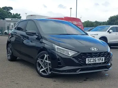 New Hyundai i20 90 HP (66 kW) 2026 Black Hatchback