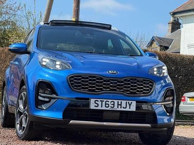 Usado Kia Sportage GT-Line S 174 HP (127 kW) 2019 Azul SUV
