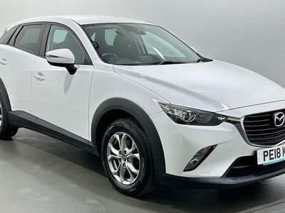Used Mazda CX-3 105 HP (77 kW) 2018 White SUV